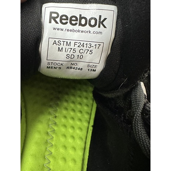 Reebok, Men’s Print Work Ultk Athletic Sneaker Black, Size 13M - Picture 8 of 9